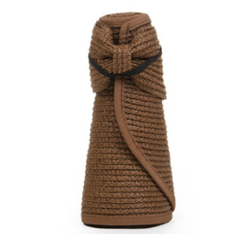 Orla Versatile Straw Wide-Brim Sun Hat – product detail view 8