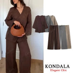 Blaire Relaxed Two-Piece Trouser Set – product detail view 1