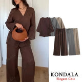 Blaire Relaxed Two-Piece Trouser Set – product detail view 1