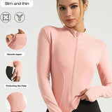 Aura Quick-Dry Long-Sleeve Fitness Jacket
