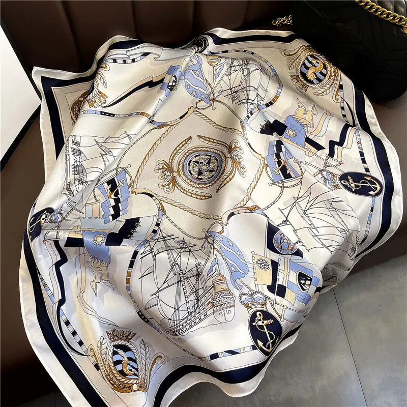 Winnie Versatile Everyday Square Scarf – product detail view 18