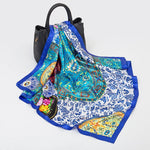 Tessa Lightweight Satin Beach Sarong – product detail view 2