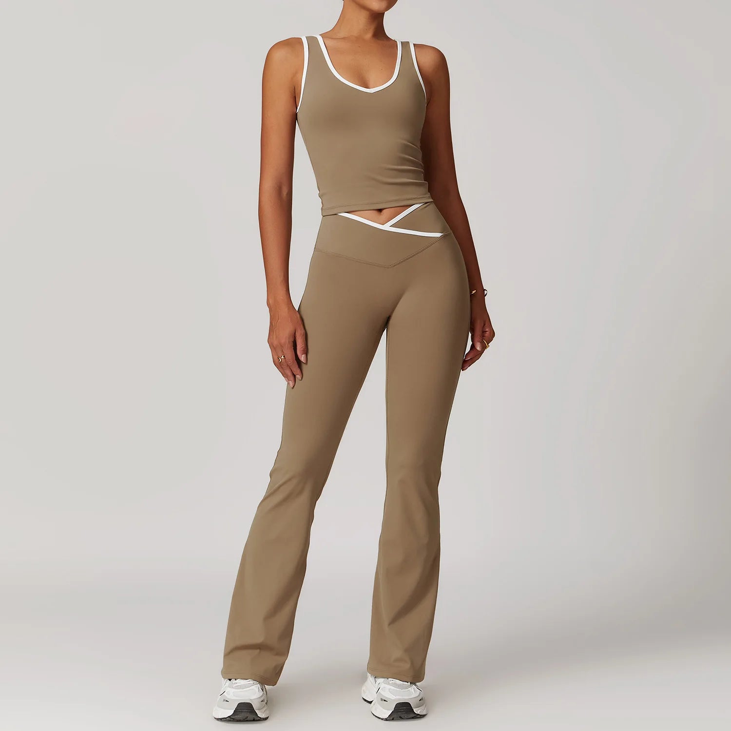 Two Piece Activewear Set with Sports Bra and Leggings – product detail view 12