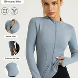 Aura Quick-Dry Long-Sleeve Fitness Jacket