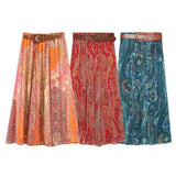 Printed Maxi Skirt with High Waist – product detail view 5