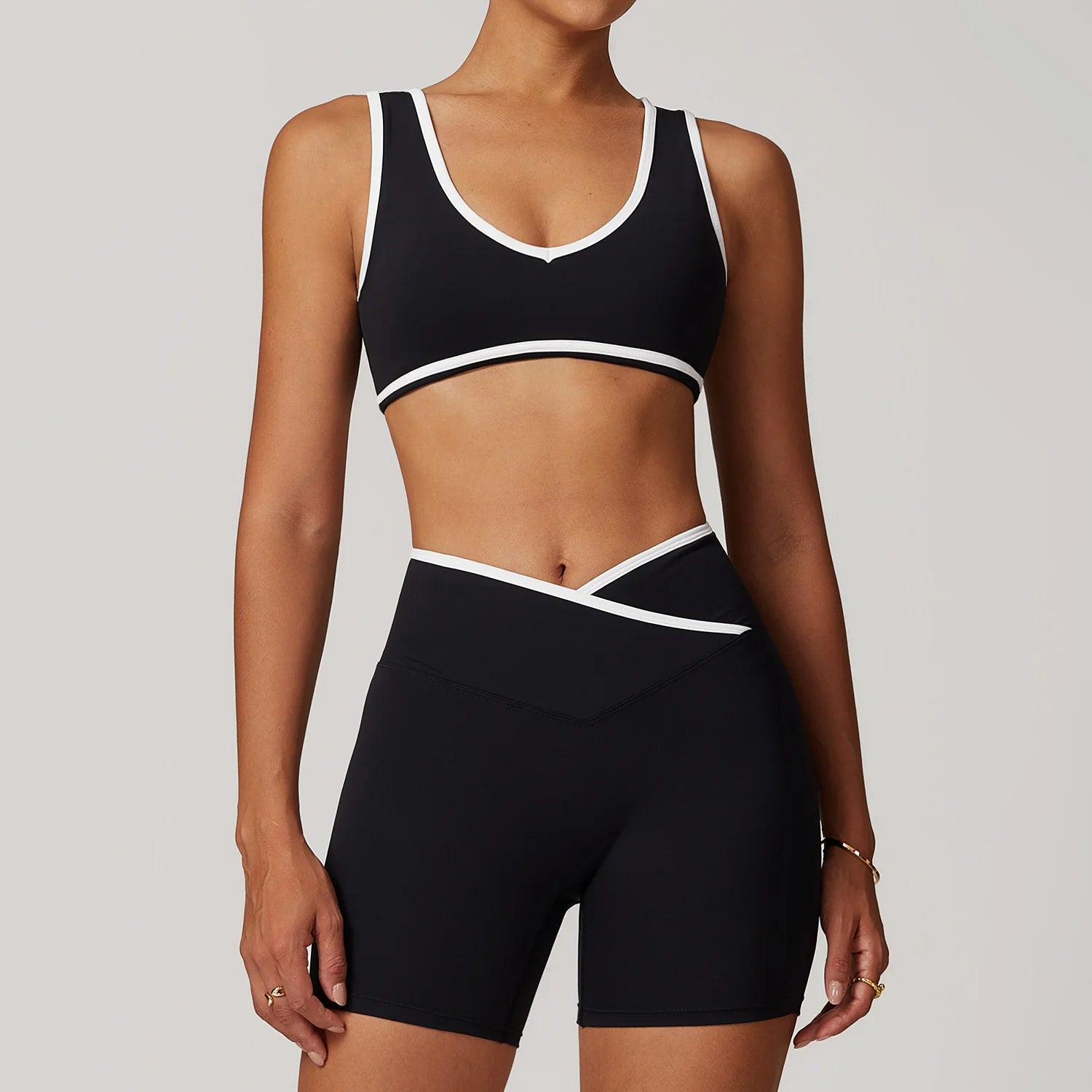 Two Piece Activewear Set with Sports Bra and Leggings – product detail view 6