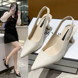 Black Pointed Toe Heels