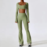 Seamless Two Piece Activewear Set with Long Sleeve Top – product detail view 15