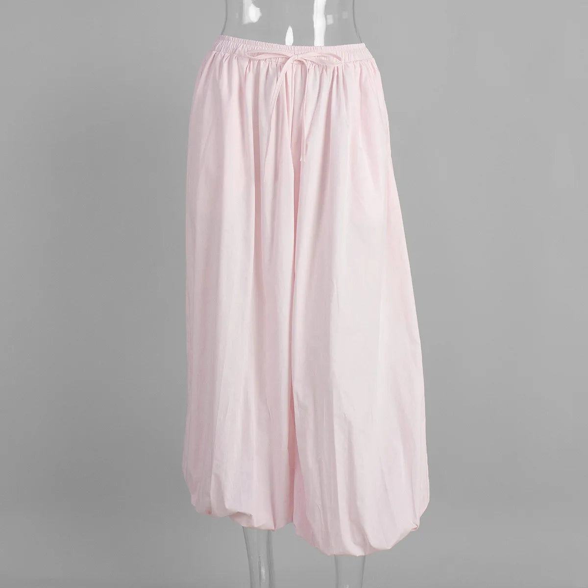 Cotton Bloomer Trousers with High Waist – product detail view 9