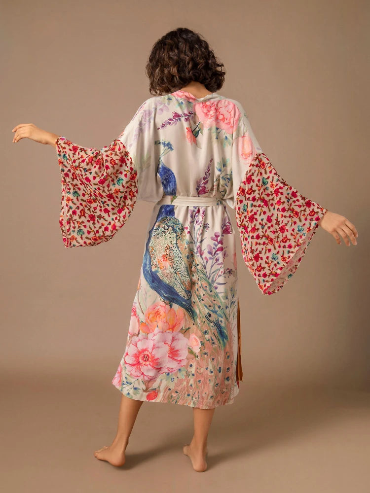 Hallie Lightweight Summer Beach Kimono – product detail view 3