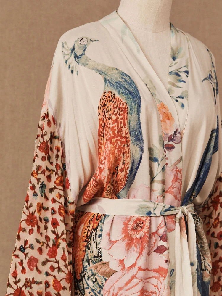 Hallie Lightweight Summer Beach Kimono – product detail view 4