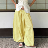 Cotton Bloomer Trousers with High Waist – product detail view 11