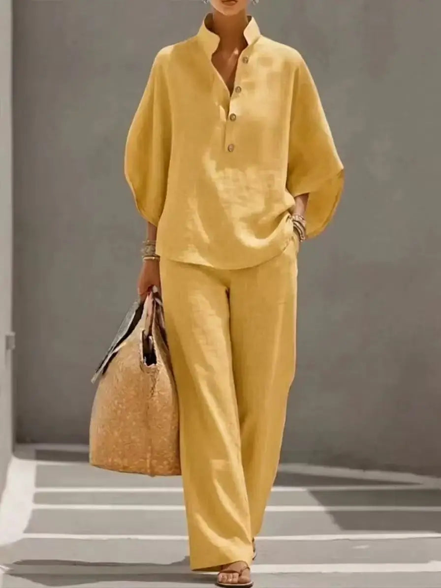 Georgia Relaxed Coordinated Two-Piece Set – product detail view 2