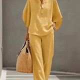Georgia Relaxed Coordinated Two-Piece Set – product detail view 2