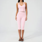 Two Piece Activewear Set with Capri Leggings – product detail view 13