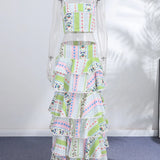 Harper Contemporary Floral Ruffle Skirt Set – product detail view 3