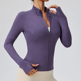 Aura Quick-Dry Long-Sleeve Fitness Jacket