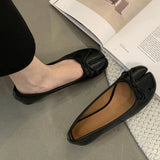 Polka Dot Ballet Flats with Bow