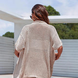 Elodie Flattering Knit Beach Cover-Up – alternate product view