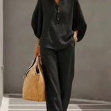 Georgia Relaxed Coordinated Two-Piece Set – primary product view