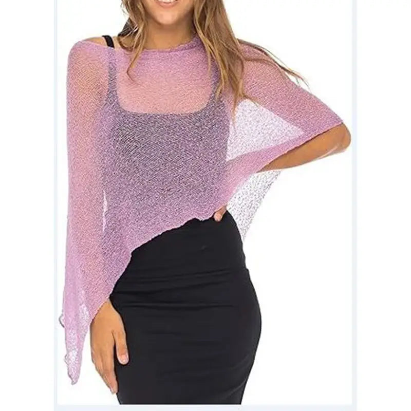 Fleur Lightweight Knit Beach Cover-Up – product detail view 4