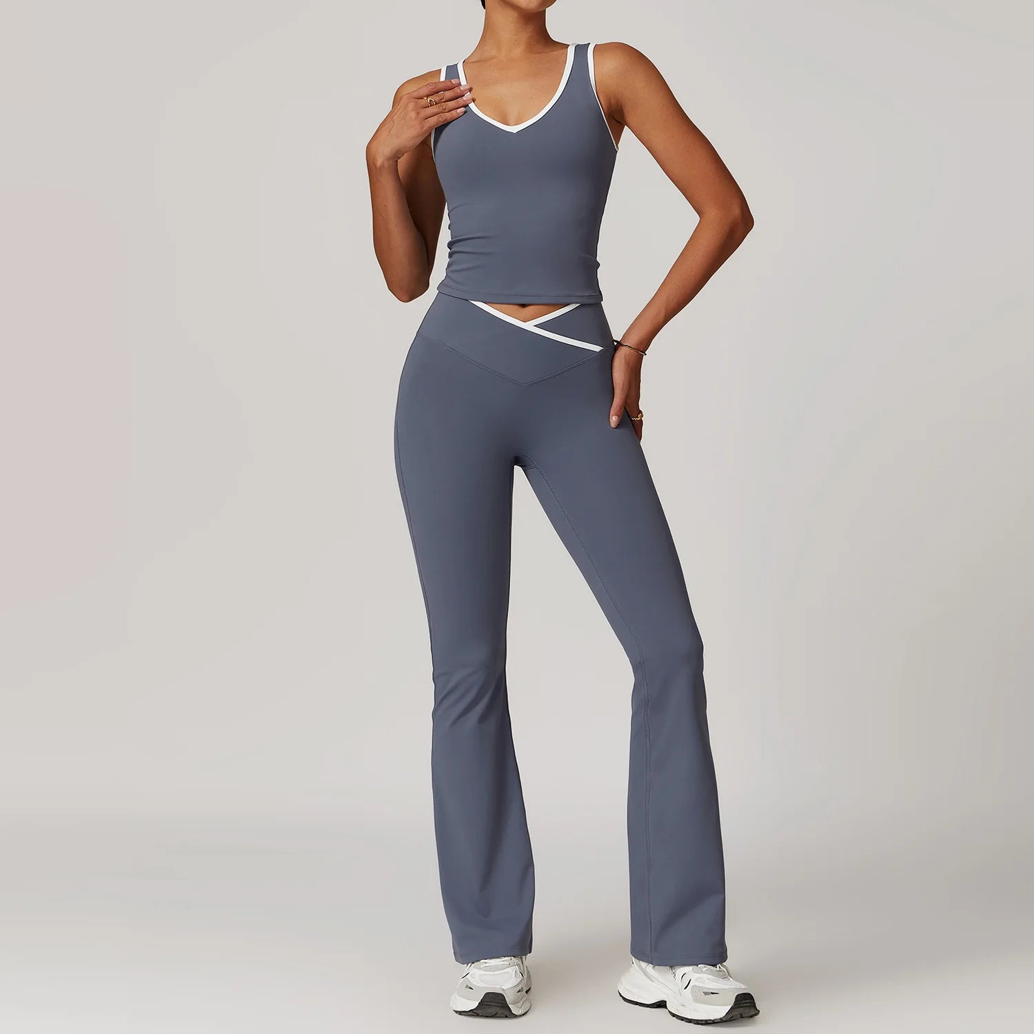 Two Piece Activewear Set with Sports Bra and Leggings – product detail view 13