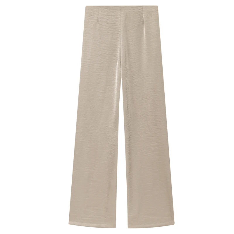 Satin Bustier and Wide Leg Trouser Set – product detail view 13