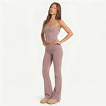 Poppy Contemporary Foldable Two-Piece Trouser Set – product detail view 8