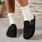 Comfortable Buckle-Strap Everyday Slip-On Clogs – product detail view 3