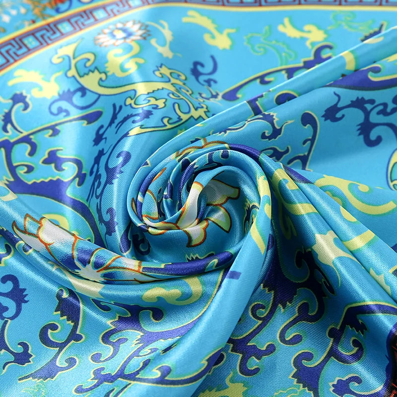 Tessa Lightweight Satin Beach Sarong – product detail view 4