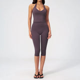 Two Piece Activewear Set with Capri Leggings – product detail view 9