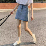 Denim Mini Skirt
