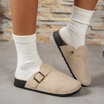 Comfortable Buckle-Strap Everyday Slip-On Clogs – product detail view 1