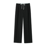 Dune High-Waist Wide-Leg Flared Pants