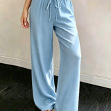 Relaxed Wide Leg Pants