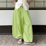 Cotton Bloomer Trousers with High Waist – product detail view 12