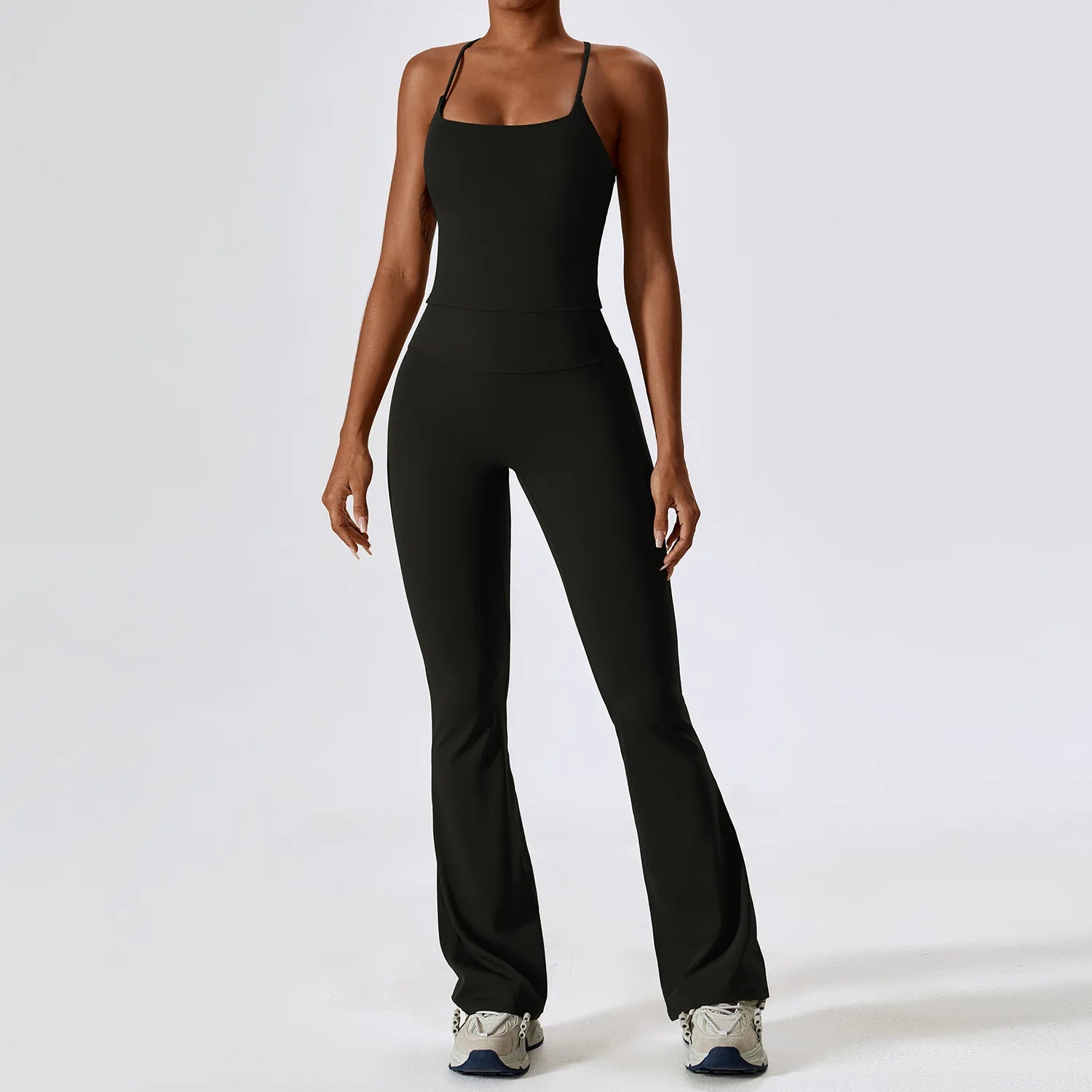 Seamless Two Piece Activewear Set with Long Sleeve Top – product detail view 2