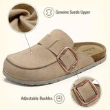 Dahlia Classic Suede Slip-On Mules – primary product view