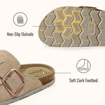 Dahlia Classic Suede Slip-On Mules – product detail view 3