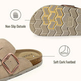 Dahlia Classic Suede Slip-On Mules – product detail view 3