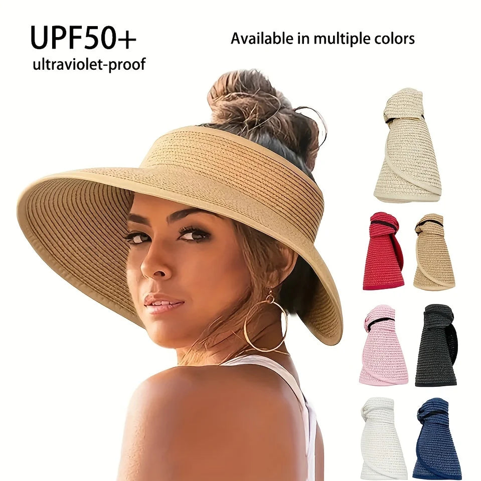 Orla Versatile Straw Wide-Brim Sun Hat – primary product view