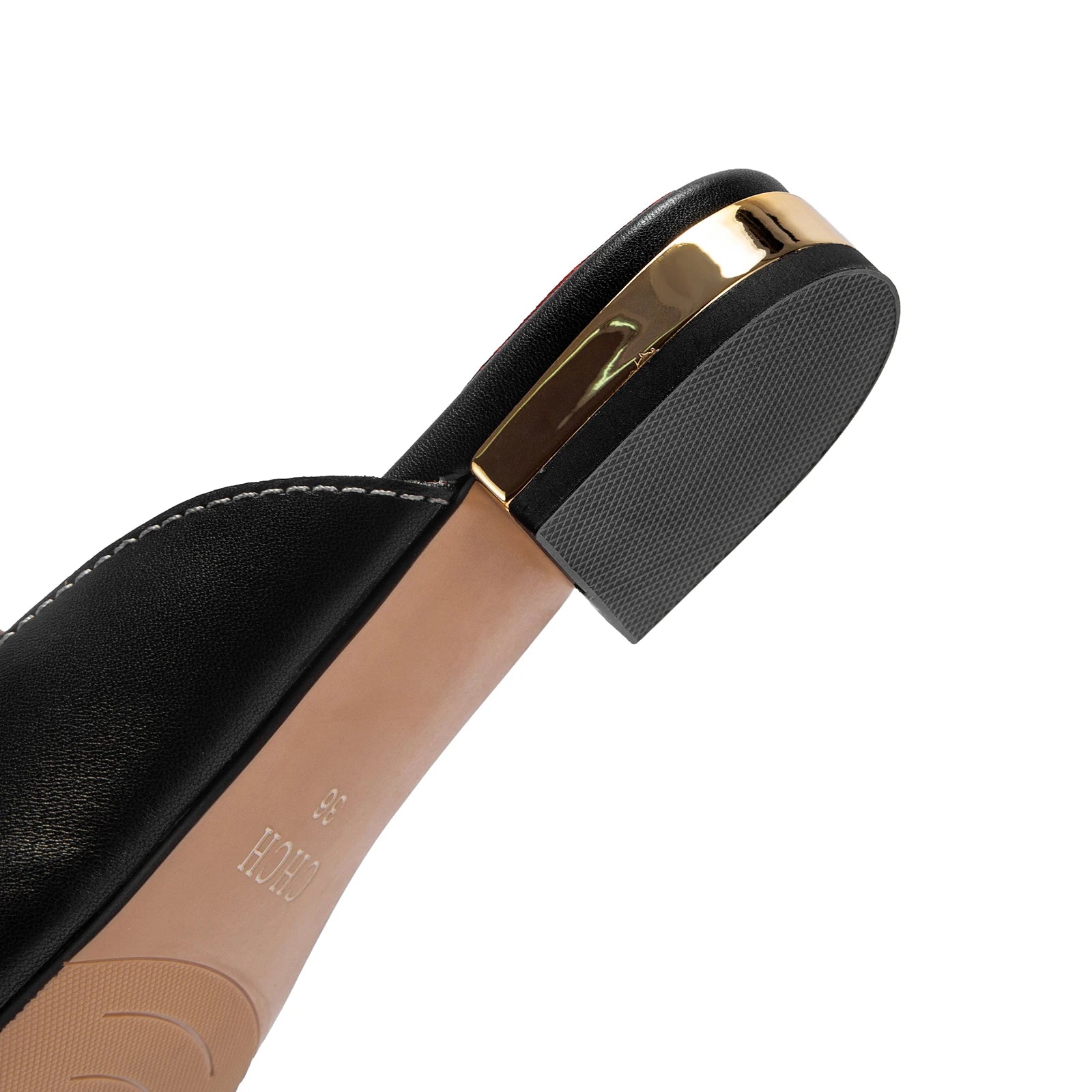Calypso Classic Round-Toe Flat Mules – product detail view 3