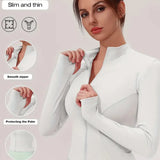 Aura Quick-Dry Long-Sleeve Fitness Jacket