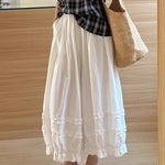 Monochrome Check Lantern Trousers with Cropped Leg – product detail view 5