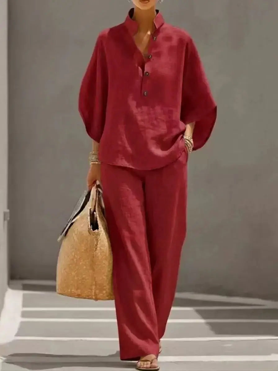 Georgia Relaxed Coordinated Two-Piece Set – product detail view 1