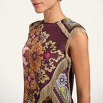 Selene Elegant Floral Tassel-Detail Blouse – product detail view 1