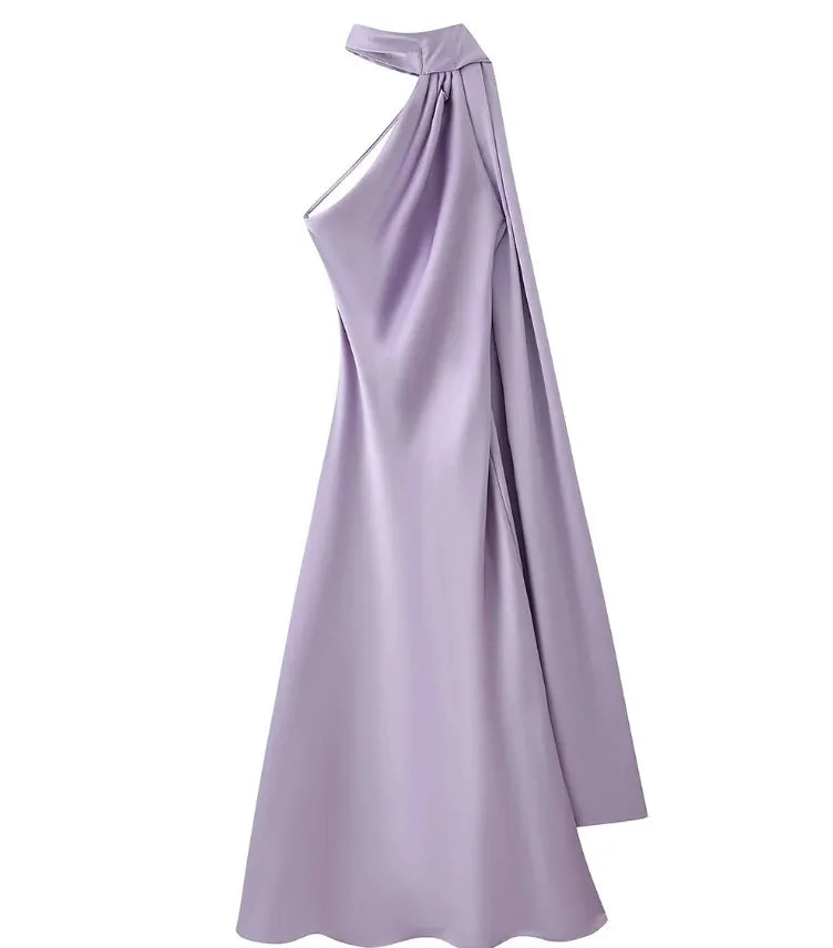 Nora Elegant Open-Back Satin Maxi Dress – product detail view 17