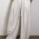 White Linen Wide Leg Pants