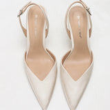 Slingback Heels with Pointed Toe