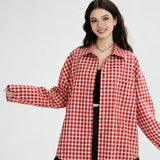 Rowan Vintage Red Plaid Overshirt